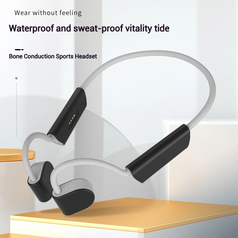 

Wireless Professional Level 8 Waterproof Swimming Diving Running Bone Conduction BT Call Headset Earphone Headphone