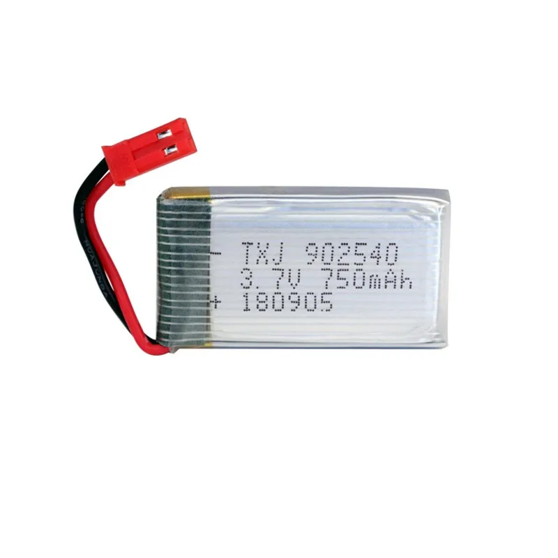 buy more will cheap Factory supplied powerful X400 aircraft lithium battery 3.7V 750mAh 902540 aircraft model battery