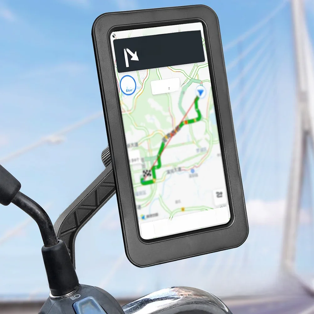 AliExpress Motorcycle Mobile Phone Navigation Holder Universal Waterproof 360° Swivel Adjustable for Bicycle