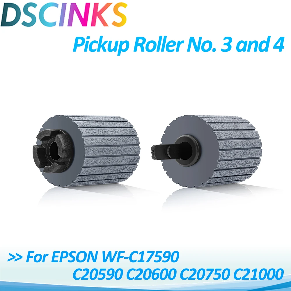 Free Shipping New Arrive For EPSON WF-C17590 C20590 C20600 C20750 C21000 Gaga pickup roller No. 3 and No. 4