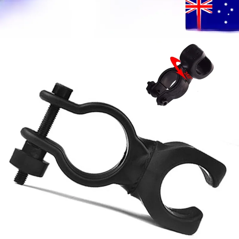 AliExpress mixxar Dropshipping Bike Holder Bicycle Lights 360 Swivel Bicycle Clip Flashlight Mount Bracket Holder