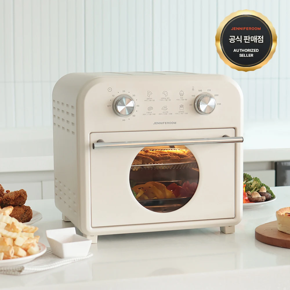 فرن مقلاة هوائية لغرفة جينيفر 15 لتر Jrk-Ao1501Om من الفولاذ المقاوم للصدأ سعة كبيرة فرن خبز نوع فرن مقلاة هوائية