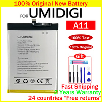 100% Genuine Original 5150mAh UMIDIGI A11 Battery For UMI UMIDIGI A11 A11S Replacement Phone Batteries Batteria + Free Tools