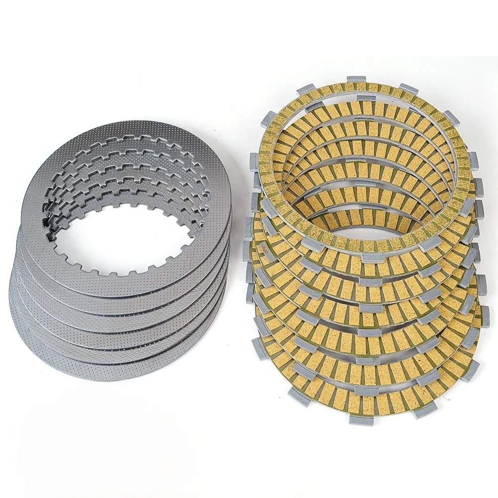 Sprzęgła tarcza cierna płyty zestaw do hondy CB 750F CB750F pięćdziesiąt siedem CB750 Nighthawk 750 1992-2002 22201-MT6-601 22321-MN4-000 — zdjęcie 2