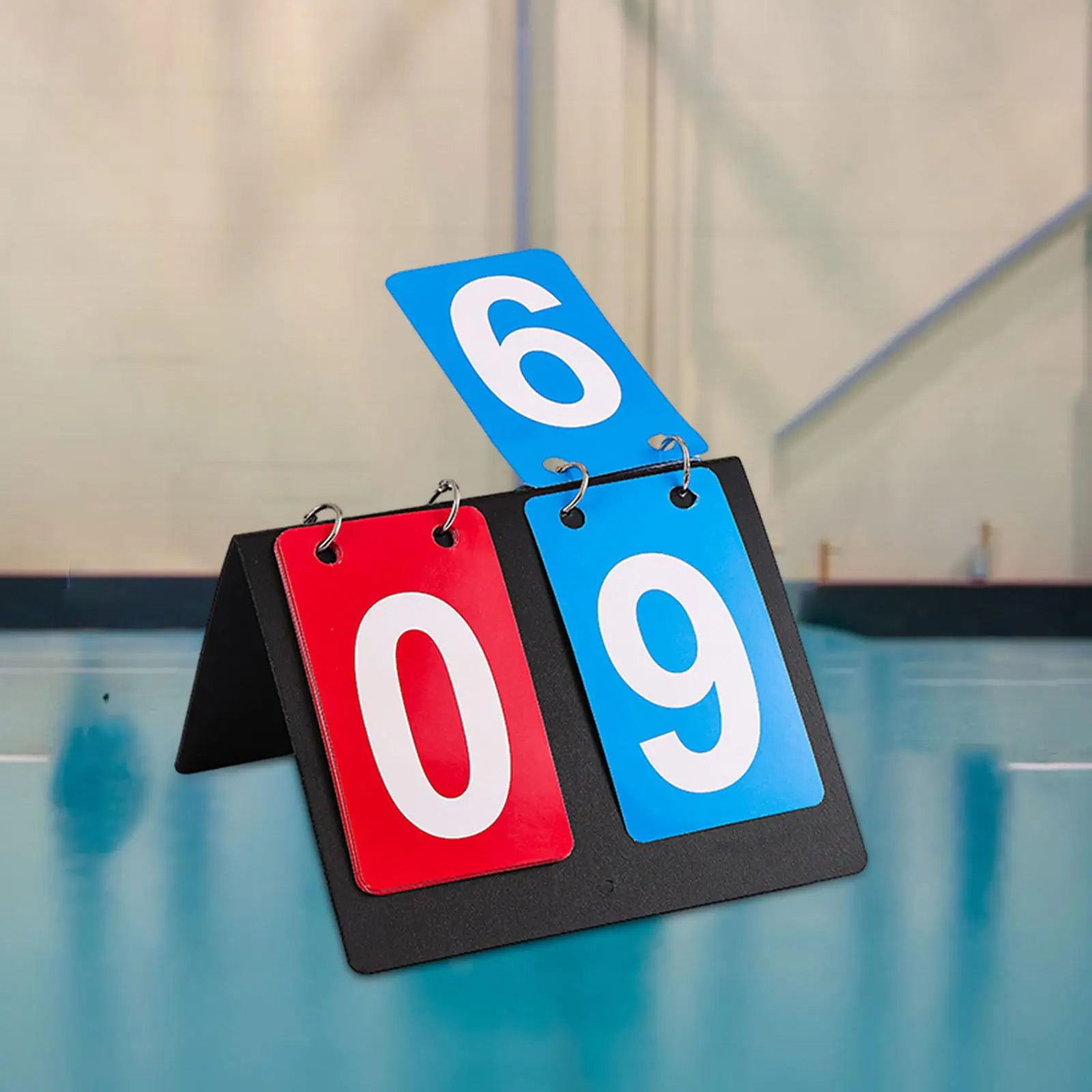 

Настольное табло Score Flipper Multi Sports для игр, баскетбола, бейсбола, 2-значное портативное настольное табло, хранитель очков