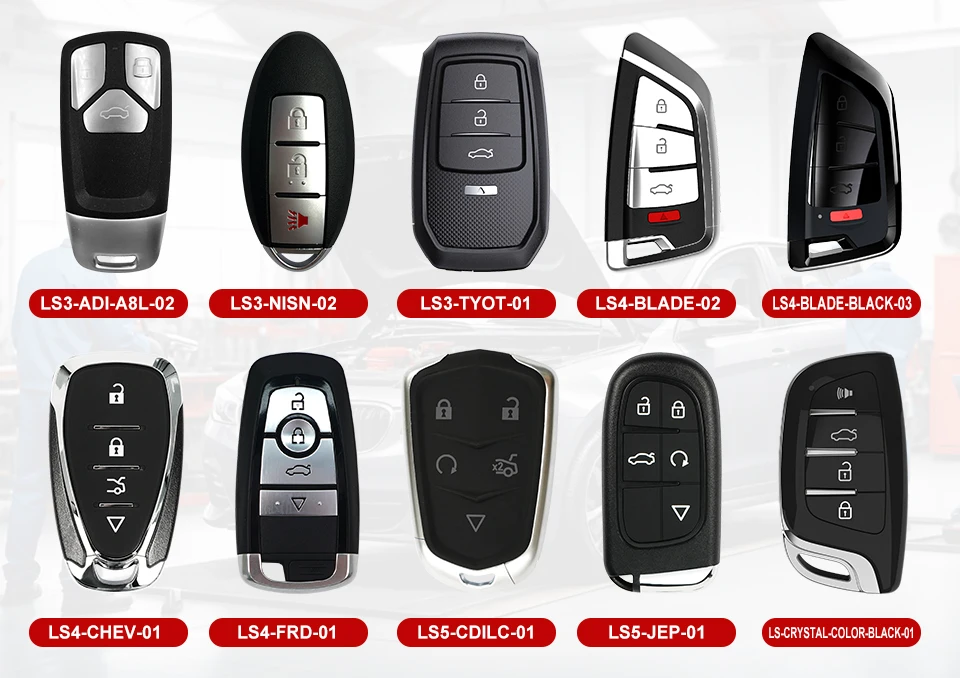 LAUNCH Keys LS4 For Nissan LN3 for Peogeut LE3 For VW LE4 For Ford works for X431 KEY PROGRAMMERK