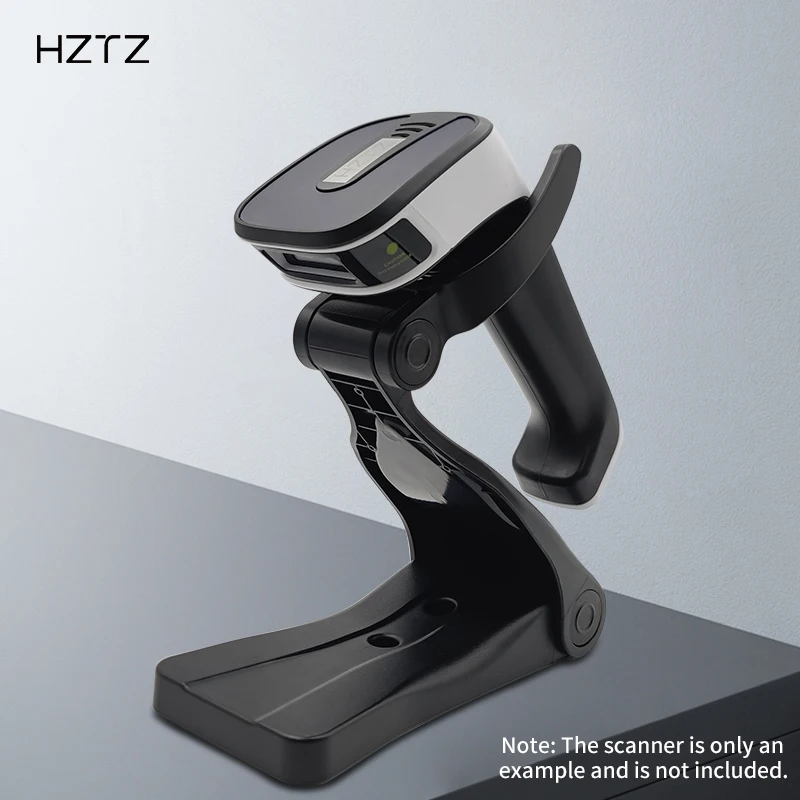 Универсальная регулируемая стойка для сканера штрих-кодов, стойка для считывания штрих-кодов, большая основа, съемная, супер стабильная, совместима со всеми типами