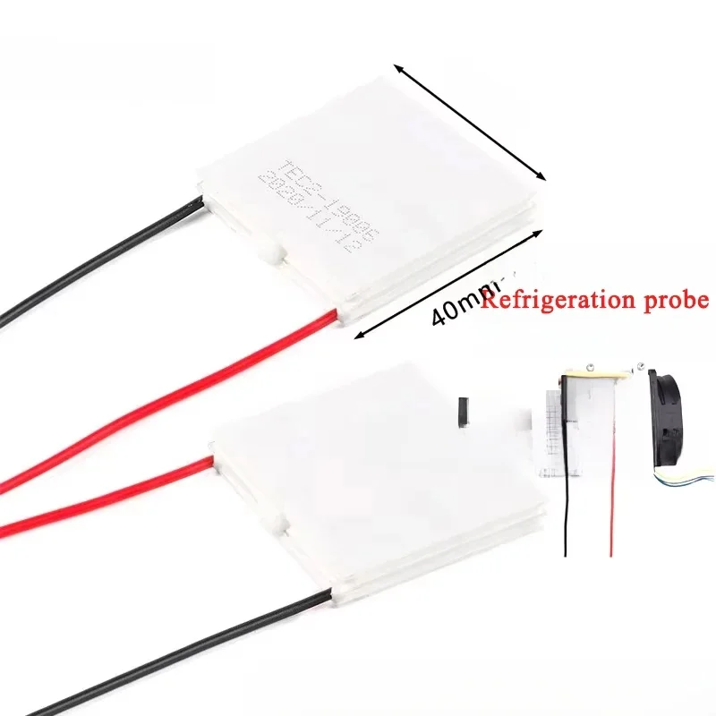 TEC2-19006 TEC2 19006 12V 6A dwuwarstwowy półprzewodnik elektroniczna lodówka chłodnica termoelektryczna Peltier DIY 40*40mm — zdjęcie produktu 7