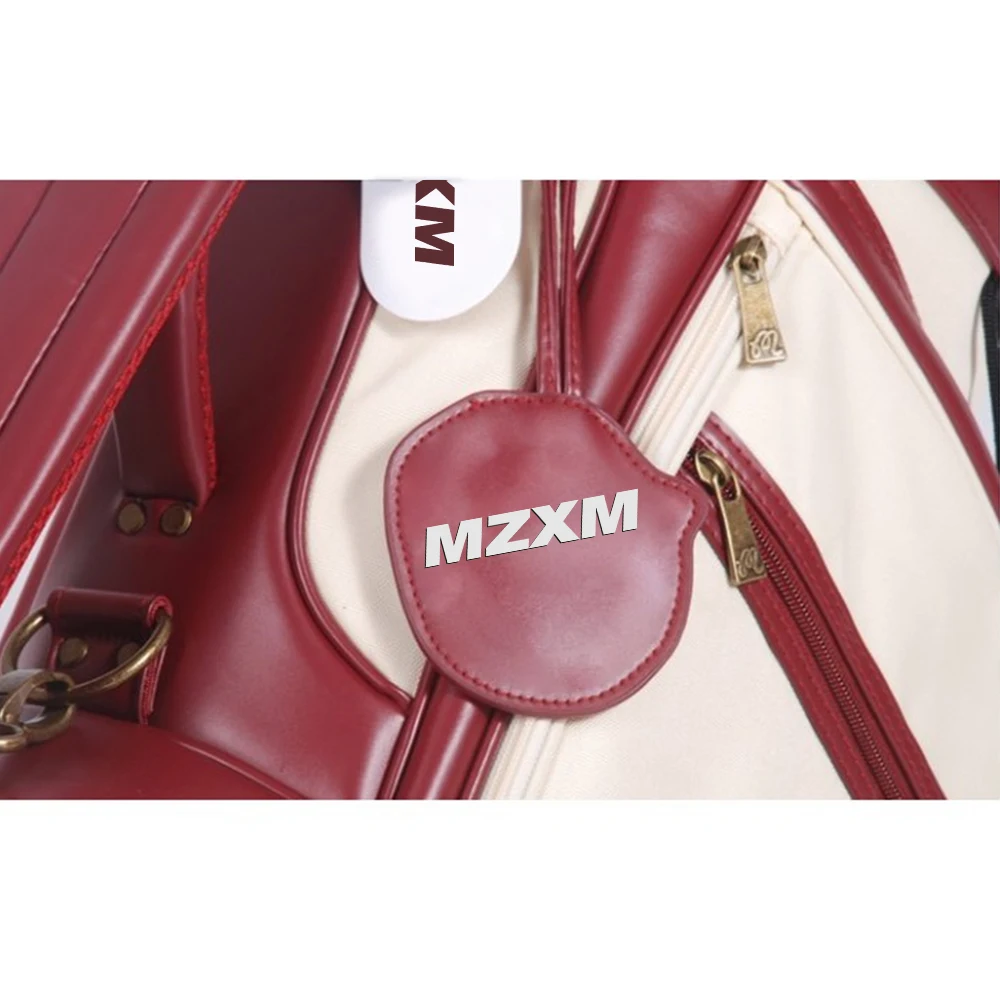Leve Multi-Function Golf Club Bag, Últimas PU Caddy Bag, Impermeável para proteger os itens, Segurança, Cor vermelha