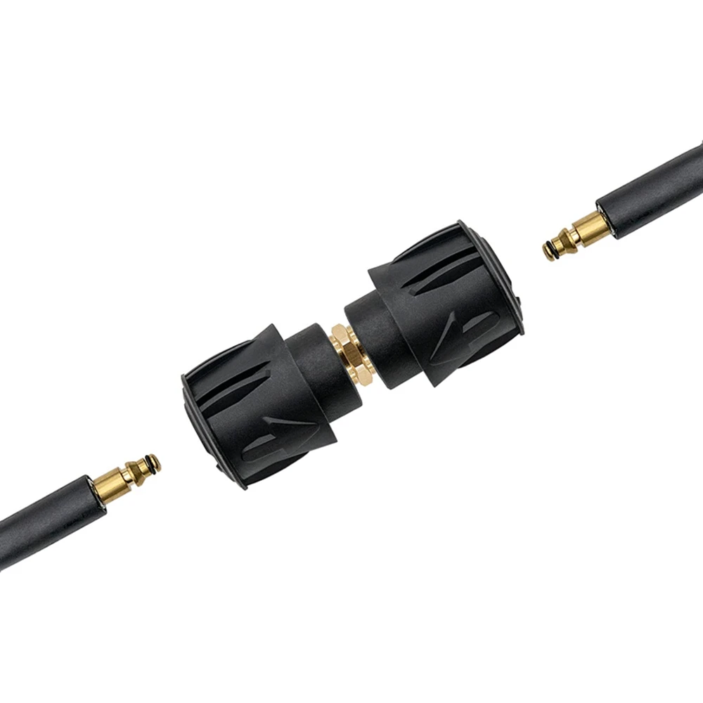 High Pressure Quick-Fitting for Gun and Power Washer Hose Extension Connector Compatible Karcher Hose to M22 14mm Female Fitting