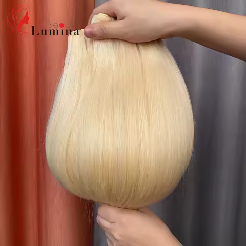 Honey Blonde Super Double Drawn Hair Bundles Deal Blonde 613 Hair Weave Bundles Brazilian 100% Human Hair Extensions