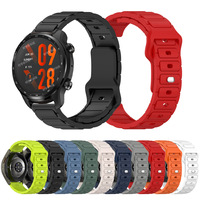 Sports Strap For TicWatch Pro 3 Ultra Smartwatch 20mm 22mm Silicone Bracelet For TicWatch Pro S/E E3/S2 E2/GTX/GTH 2 Correa Band