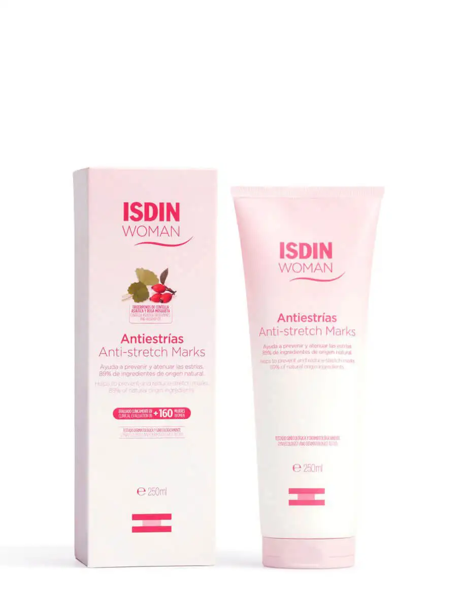 Isdin woman anti-stretch marks 250 ml-enhances skin elasticity