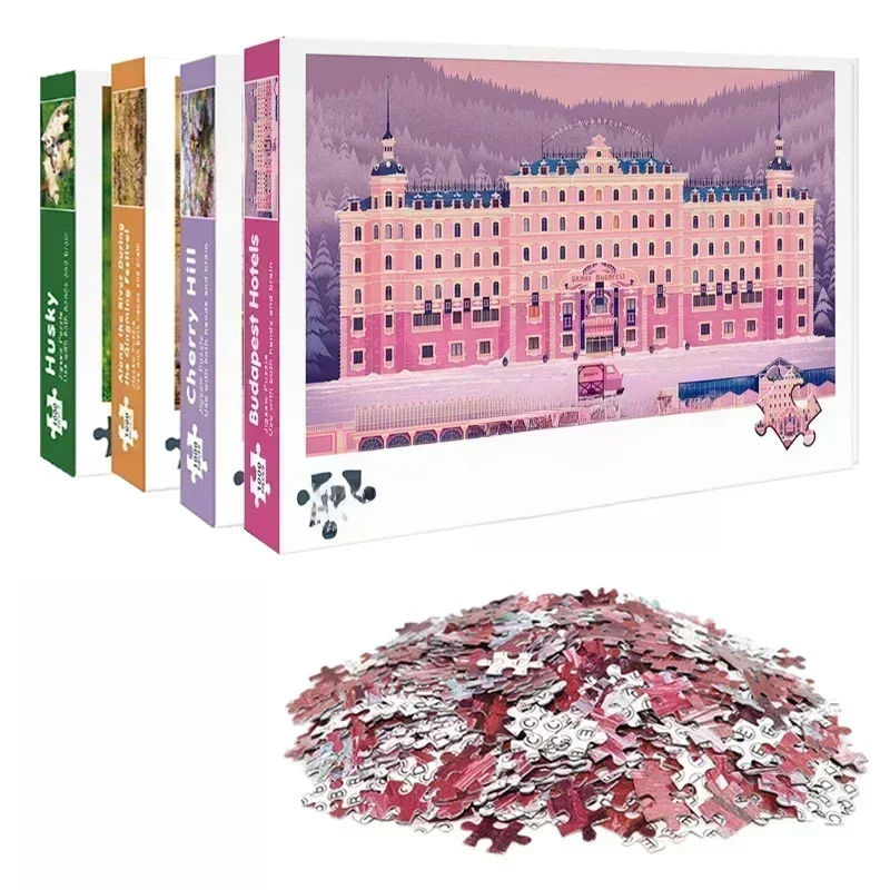 75*50CM adulte 1000 pièces papier Puzzle belle guérison haute difficulté décompression Puzzle cadeau d'anniversaire jouet éducatif
