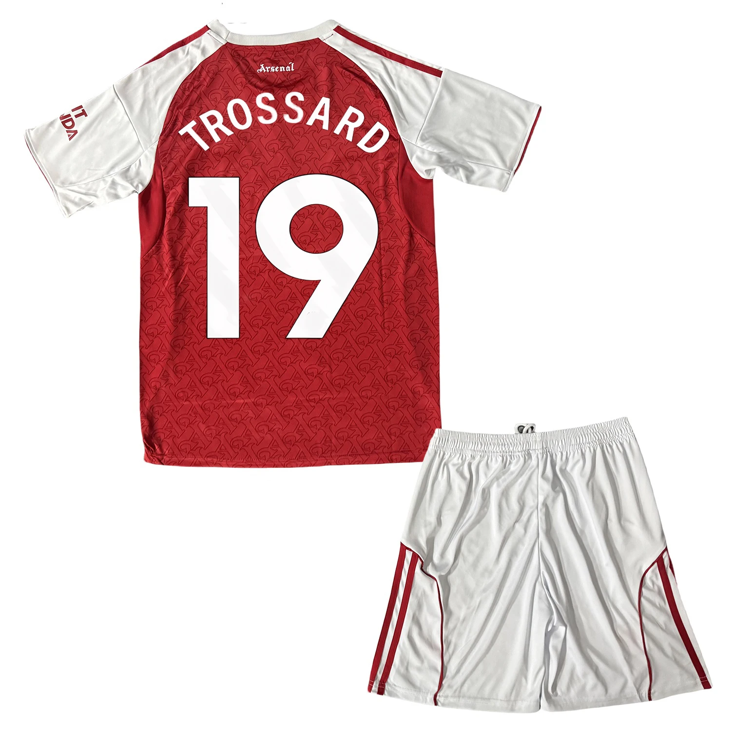 

25-26 Mens/Kids New Activewear ARS Soccer #19 Trossard Jerseys Fashion Sports T-Shirt Red
