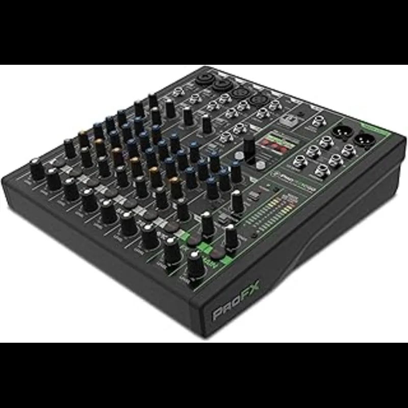 

АКЦИЯ СКИДКИ НА 10-канальный микшер Mackie ProFX10 Go с батарейным питанием/USB и расширенными эффектами