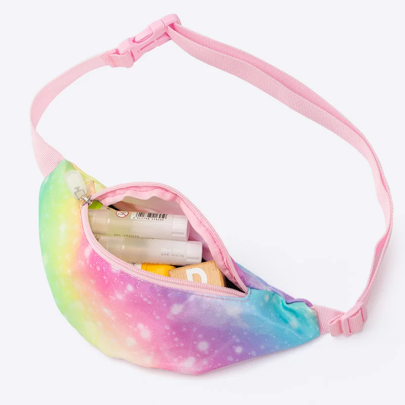 2024 New Children‘s Fashion Fanny Pack Cute Crossbody Shoulder Bag Sport Running Waist Pack Belt Bag for Kids Coin Purse