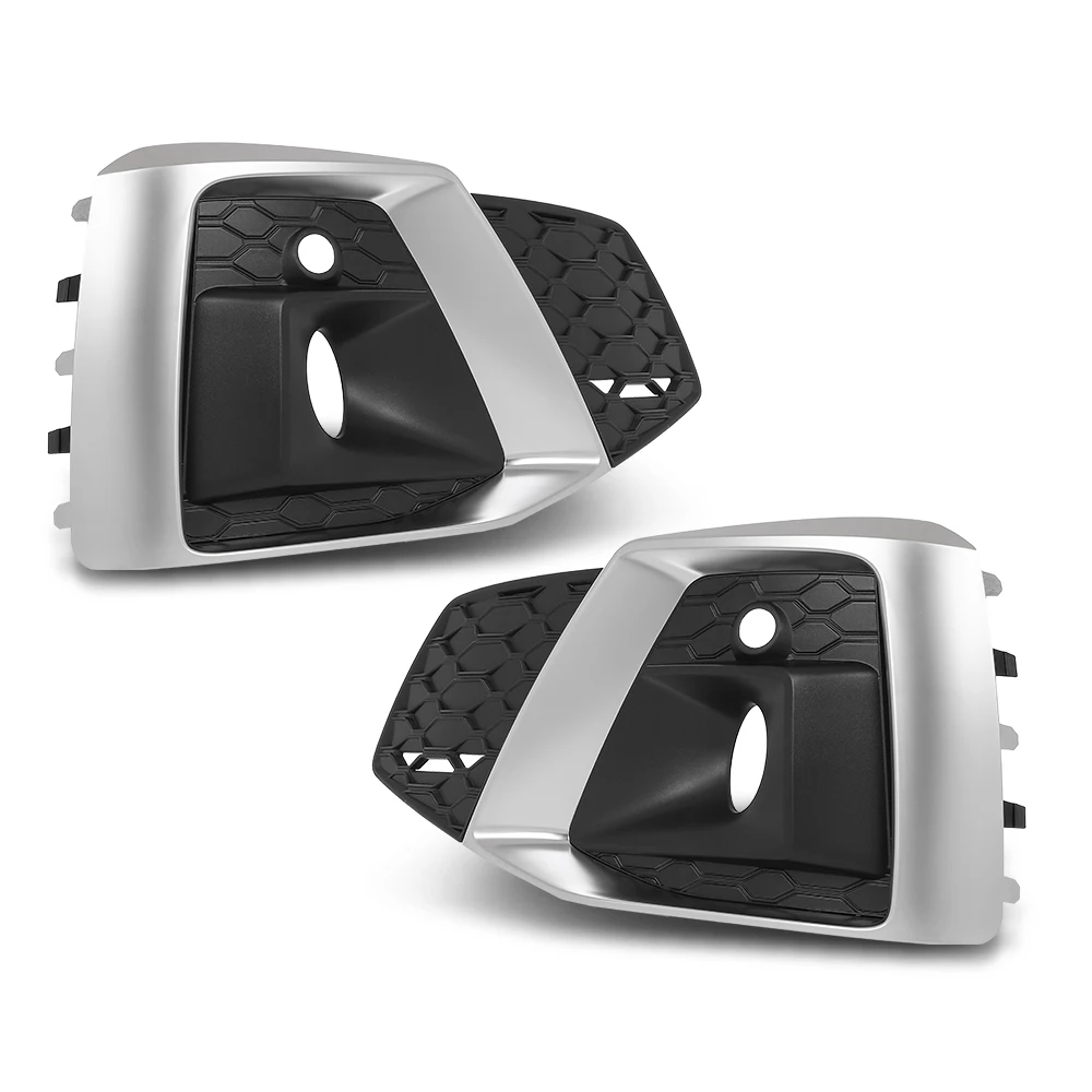 

Комплект (2 шт.) накладок на противотуманные фары переднего бампера для Audi A5 2020-2023, левая и правая стороны, 8W6807681T3Q7, 8W6807682T3Q7, прочные и долговечные