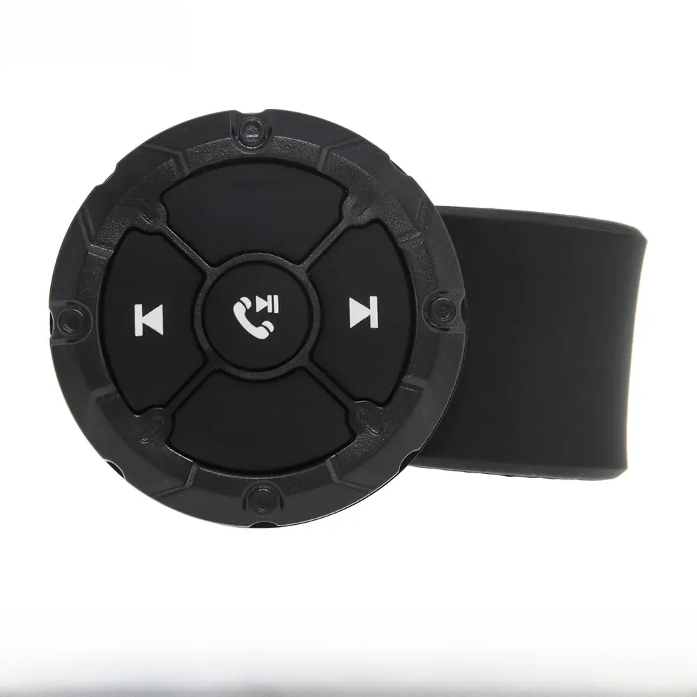 AliExpress MAIMEIMI AD Wireless Bluetooth-compatible 5.3 Remote Button Helmet Earphone Motorcycle/Bike Handlebar Media Controller Steering Wheel Rem