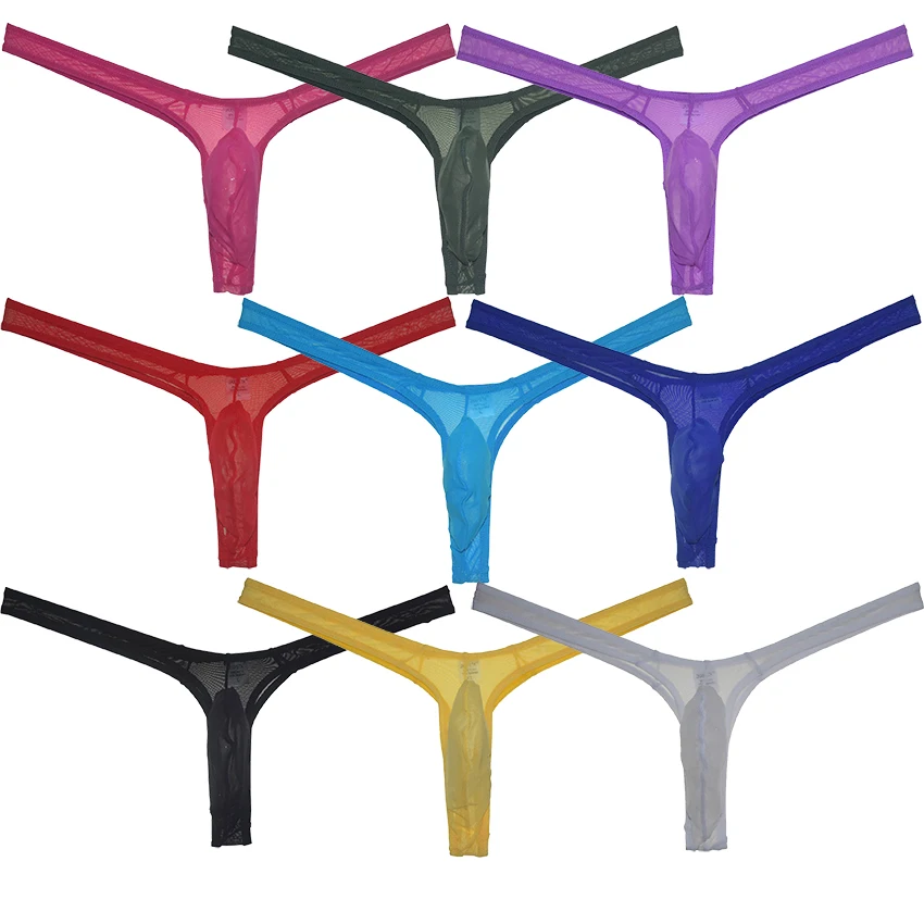 Confident Men Explore Mesh's Daring Jockstrap, Bold T-Backs, Sous-vêtements, Tongs Grenadine Tongs, G-String transparent