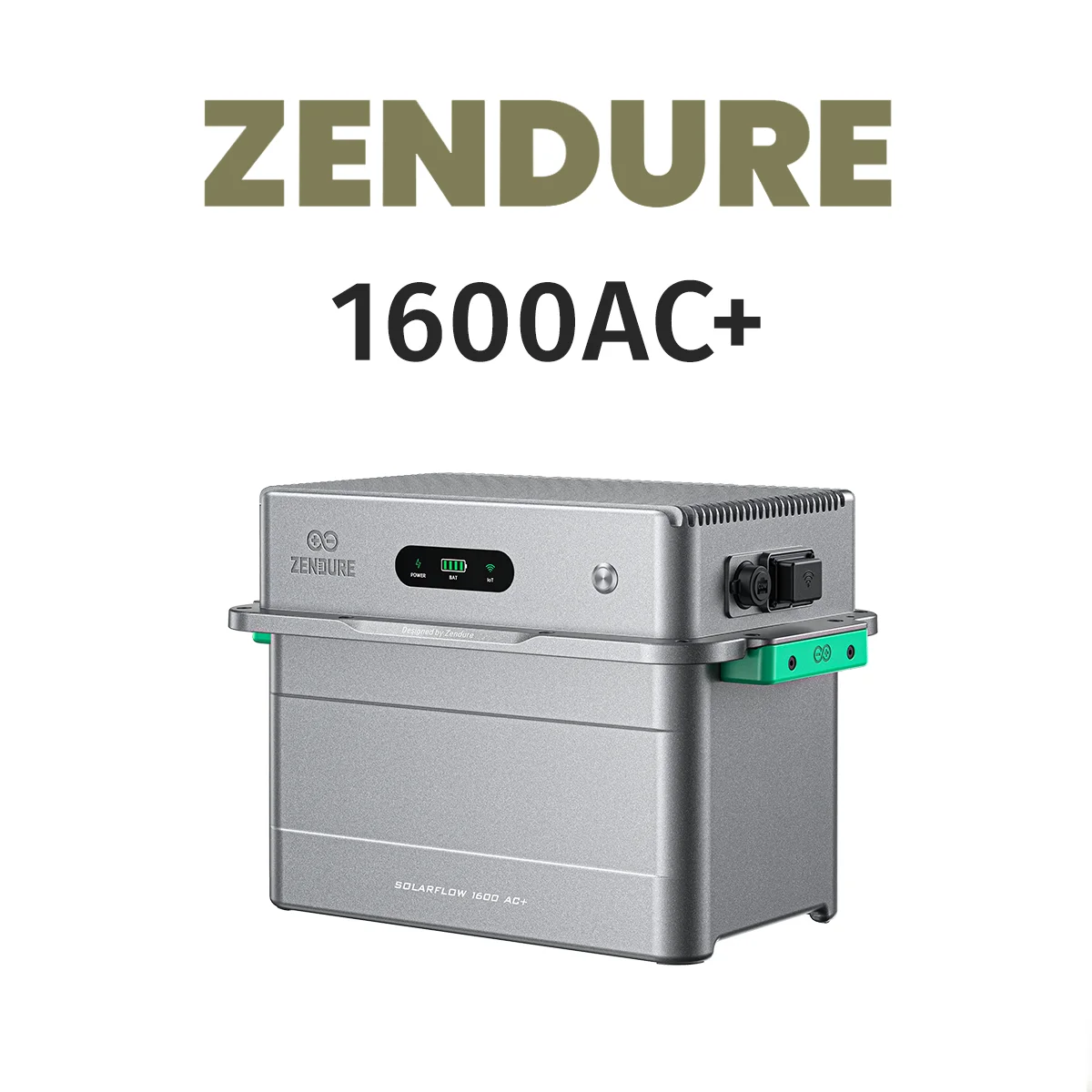 Zendure SolarFlow 1600 AC+, AC-gekoppeltes Speicher für Balkonkraftwerk 1,6kWh