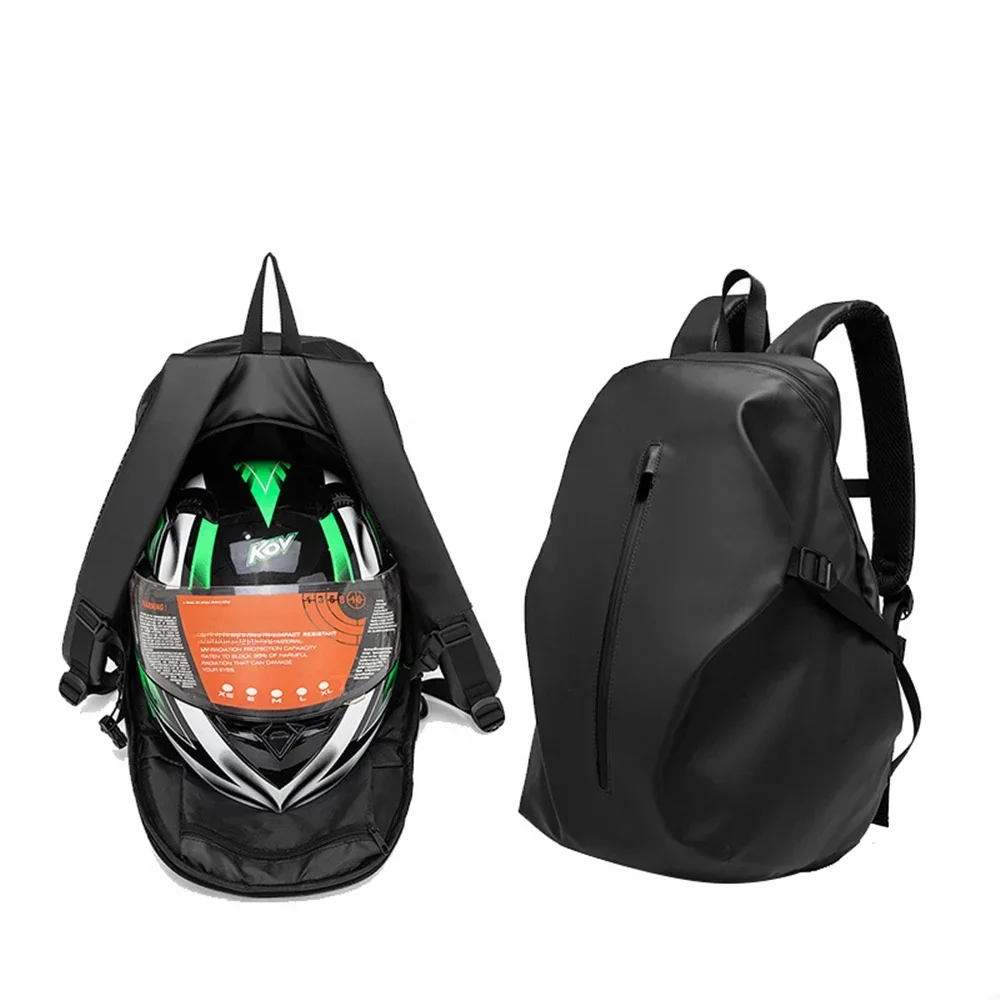 AliExpress NONE Motorcycle Backpack Large Multifunctional Backpack for Motorcyclists Waterproof Helmet Bag Reflective Bicycle Travel Bag