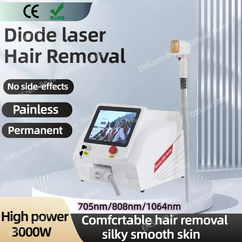 portable laser full body machine ice titanium professional 808nm semiconductor laser 1064 808 755 Alexandrite equipment IPL