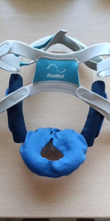 1Pc Cpap Mask Liners Reusable Fabric Comfort Covers Reduce Air Leaks Skin Irritation photo review