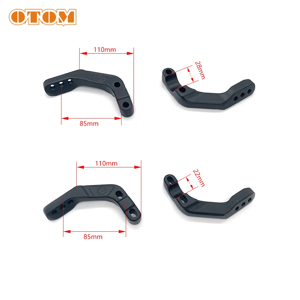 Otom Motorrad Handschutz Halterung Halterung 22mm 28mm Lenker Schutz klemme Universal für Honda ktm exc yamaha kawasaki rmz