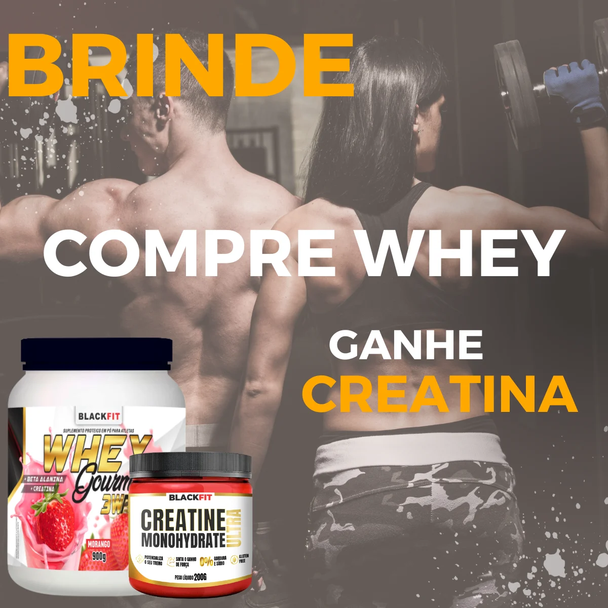 WHEY Gourmet 3w Sabor Morango Com Beta alanina Melhor Max Titanium Growth Ganhe Brinde 1 Creatina BCAA Pré Treino Dropshipping