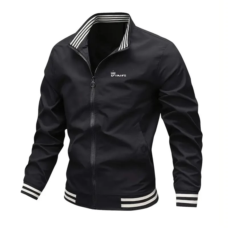 سترة رجالية للاستخدام الخارجي سترة تكتيكية للشارع جيب كاجوال لربيع وخريف بلون سادة كاجوال سترة عادية