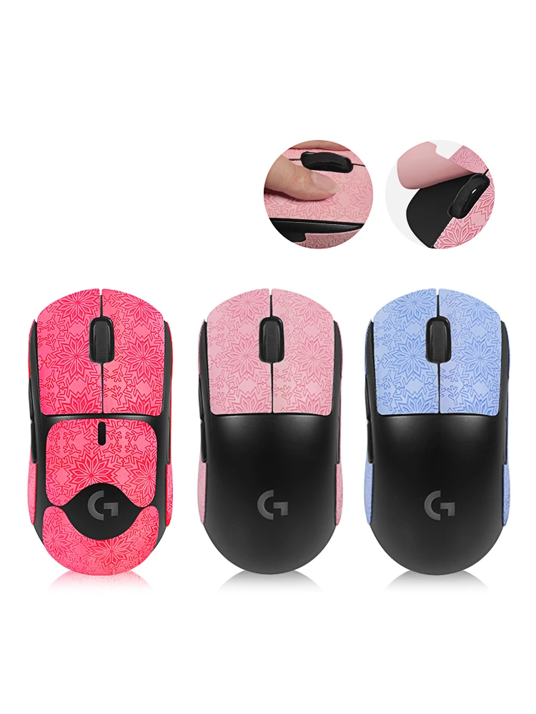 Durable Mice Sticker Anti-Slip Mouse sticker For Logitech GPW 1.0 Gaming Mouse Suede Full / Half cover