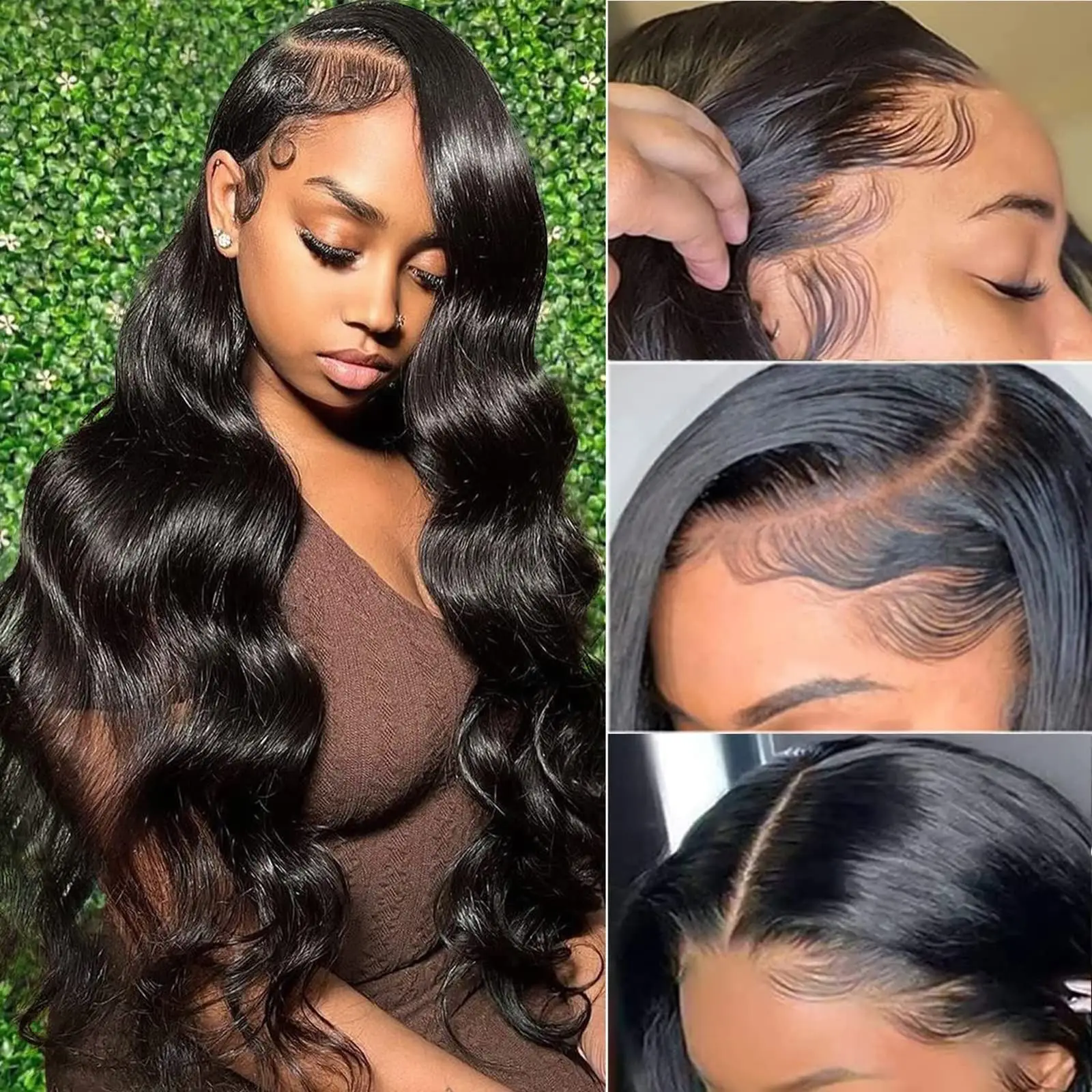 HD Lace Wig 13X4 Lace Front Wigs Human Hair 28 inch Human Hair Wigs Body Wave Lace Frontal Wigs Human Hair For Black Women