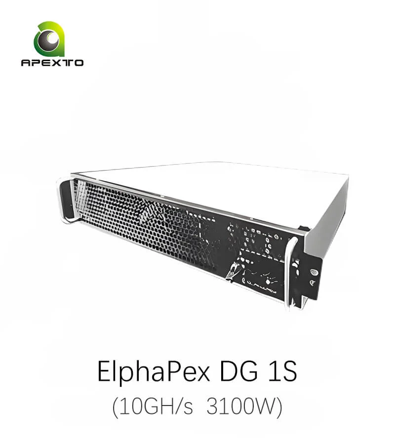 

FAST SHIPPING ElphaPex DG 1S 10Gh/s 3100W Dogecoin Litcoin Bells Miner