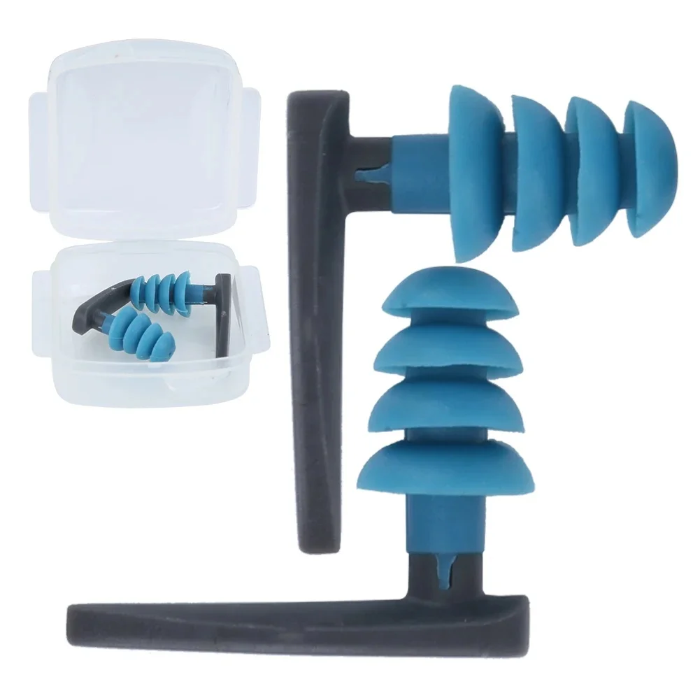 Bouchon d'oreille élastique souple et étanche pour la plongée, fournitures d'équipement de natation professionnel