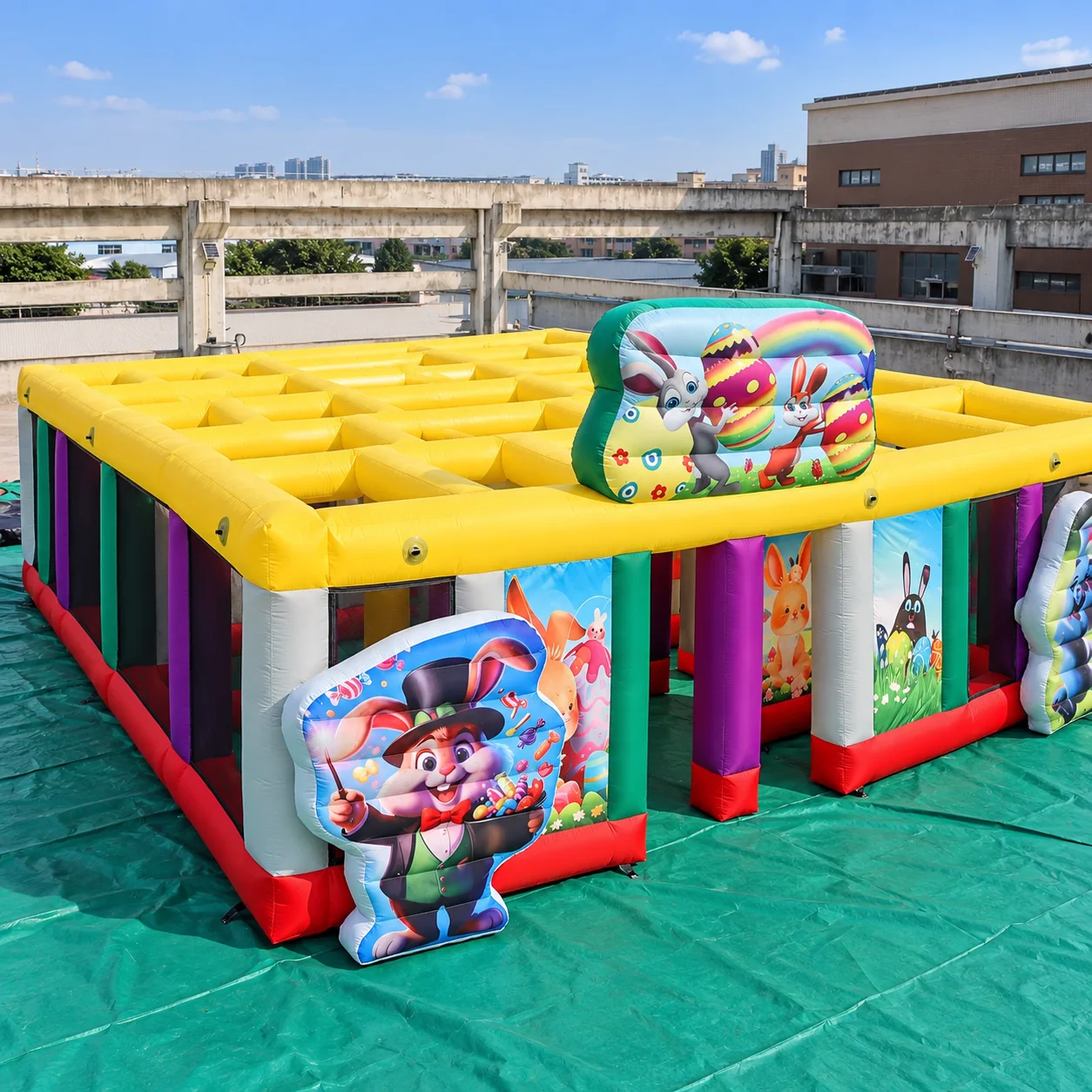 Hunting Outdoor Game - New Design 7x7m 23x23FT Easter Bunny