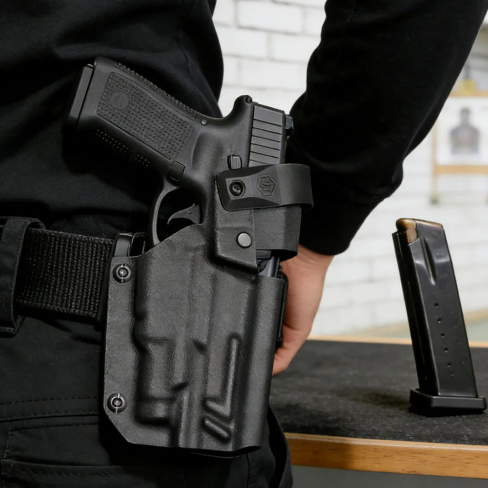 Tactical Pistol Holster Universal Quick-Draw Holster Outdoor Shooting Range Hunting Gear for STACCATO CS TLR-7HL-X Sub