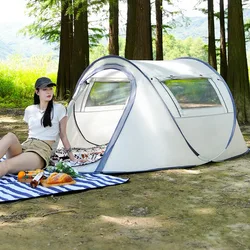 Camping outdoor pop-up tent TARP 2-3 person tent shade camping climbing fishing