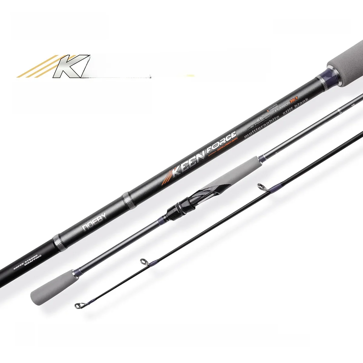 Noeby Spinning Angelrute 2,04 m 2,24 m 2,29 m 2,52 m 2,59 m 2,75 m 2,9 m Mehrzweck-Angelrute für