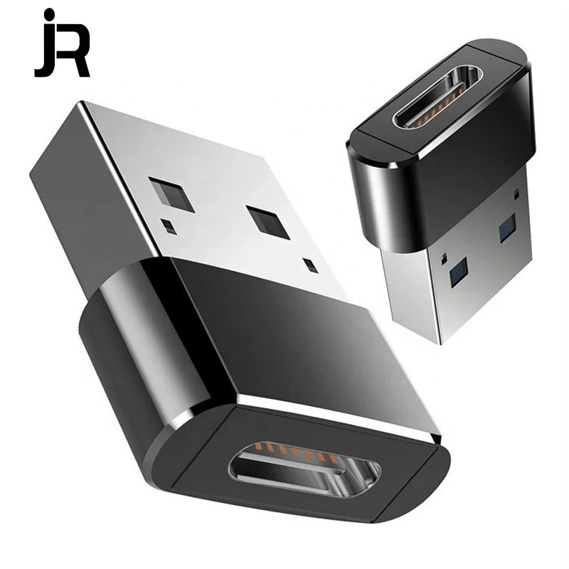 USB A Male to Type C Female Connectors Charger Converter Type-C Adaptors USBC USB-C to USB Adapter