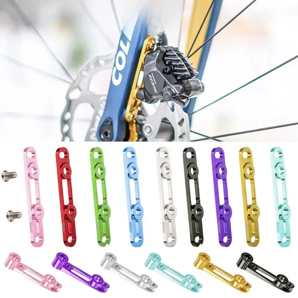 AliExpress rrskit Chaser Road Bicycle Disc Brake 160 Disc Ultralight Converter Mount For R8170 Shimano SRAM Front And Rear Brake Mounts