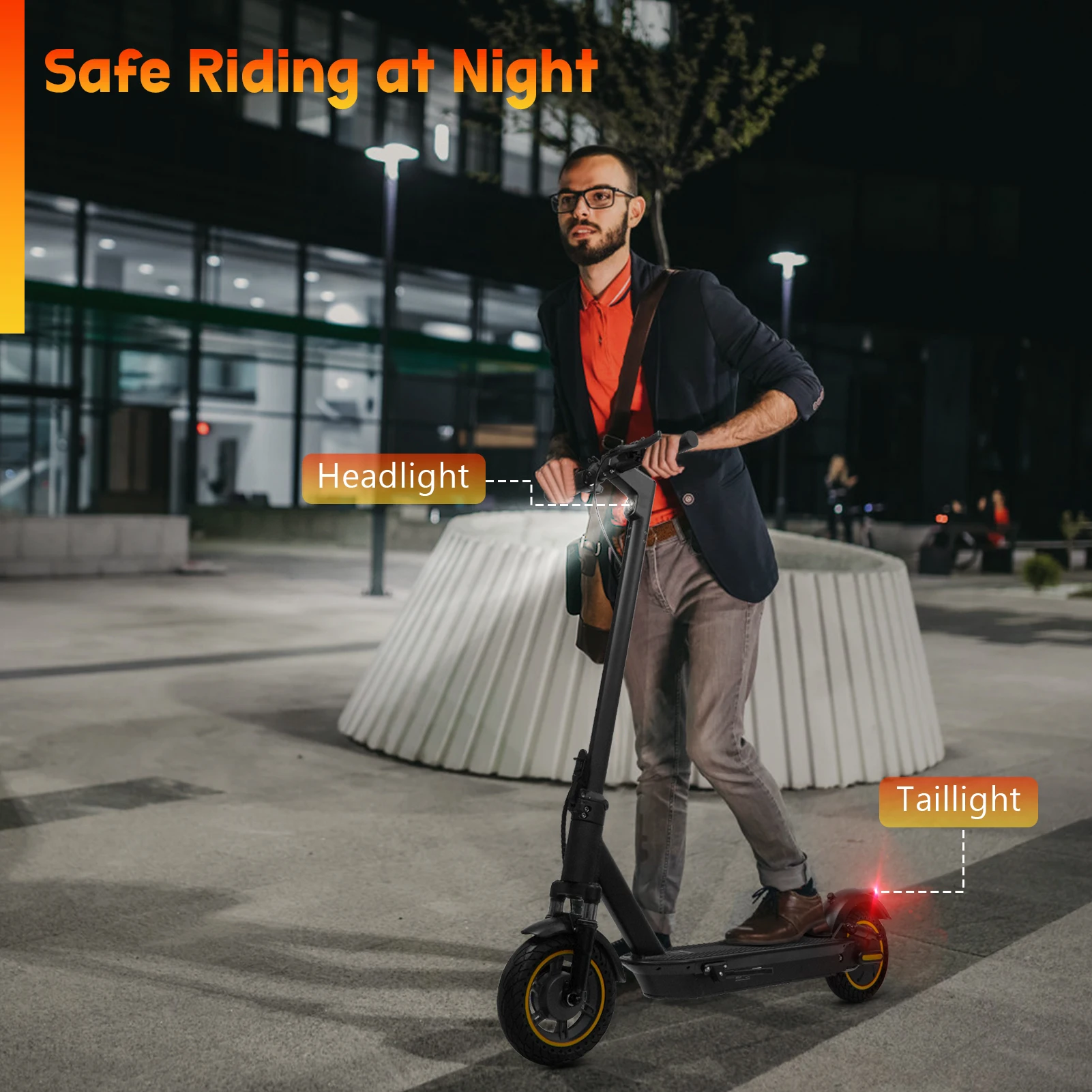 AOVOPRO V1MAX PRO/T1 Electric Scooter 45KM/25KM Max Range 10/8.5Inch Strong Motor Power 42V14.5AH/36V7.8AH Folding Electric Scooter for Adults