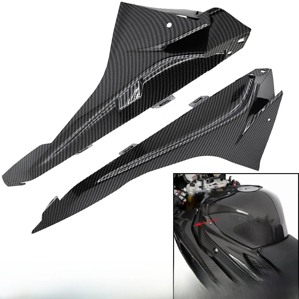 Geeignet für BMW S1000RR 2015 2016 2017 2018 Kraftstoff tank verkleidung platte ABS spritzguss carbon faser