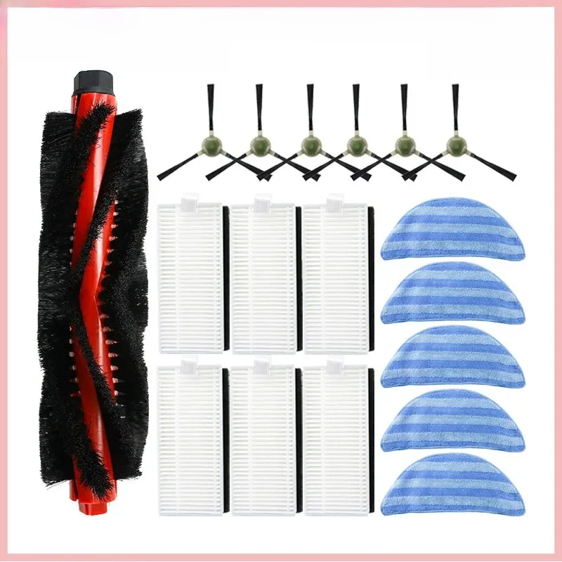 Pour Lefant M200 M201 M520M M571 T700 Robot de balayage mécanique aspirateur brosse de gommage brosse latérale filtre Hepa chiffon pièces de rechange