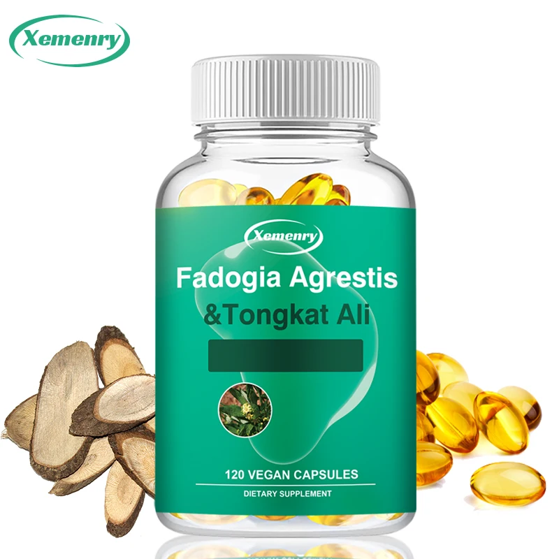 Fadogia Agrestis and Tongkat Ali - Enhance Performance, Energy, Fitness and Sports Performance - 120 Capsules