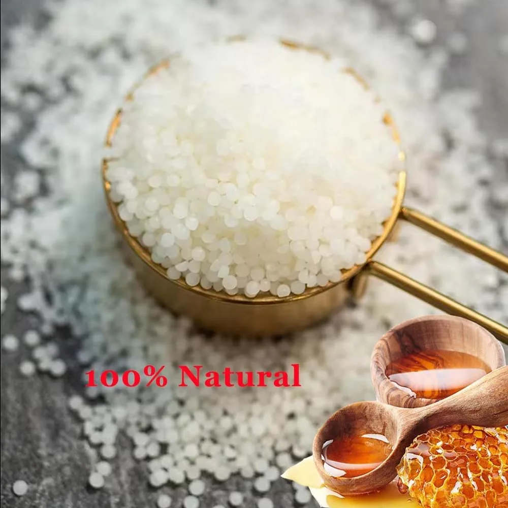 

100g White Beeswax Pure Natural Granular Scented Candle DIY Balms Wicks Material Making Craft Supplies Material