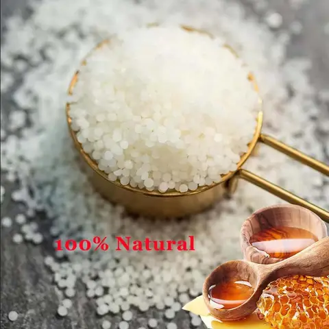 순수 천연 과립 향 캔들, DIY 밤 심지 재료, 공예 용품 만들기, 백색 밀랍, 100g