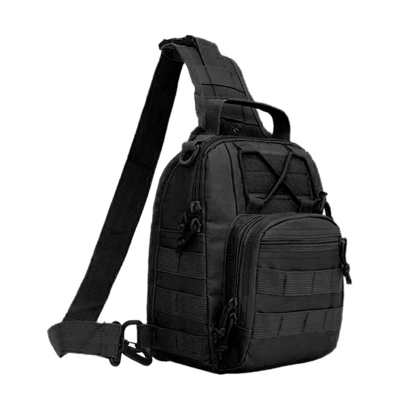 LHI Tactical Shoulder Chest Bag Rover EDC Outdoor CCW Sling Bag Waterproof Hiking Camping Pack Hunting Concealed Range Bag view 3