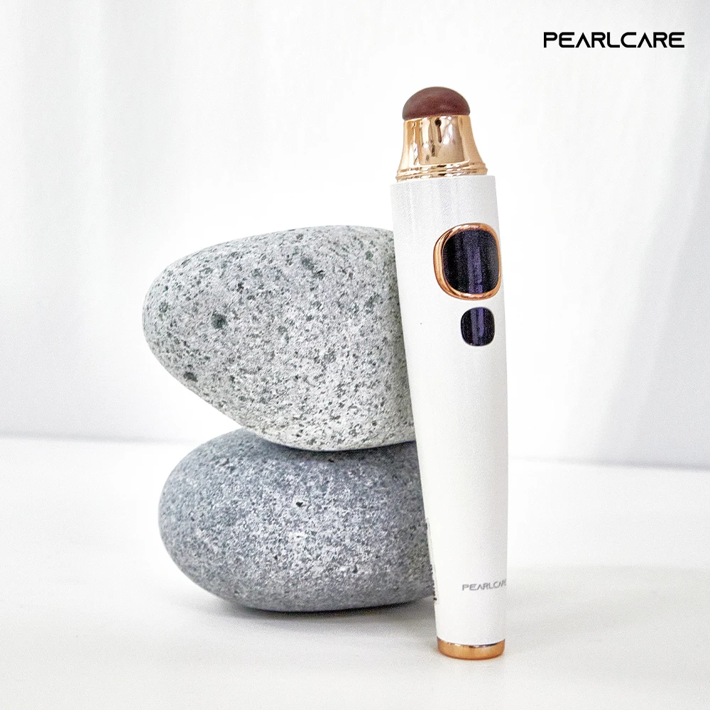 40-45 Degree Step-by-Step Rapid Thermal Skin Care Stone Galvonic Eye-massage Machine