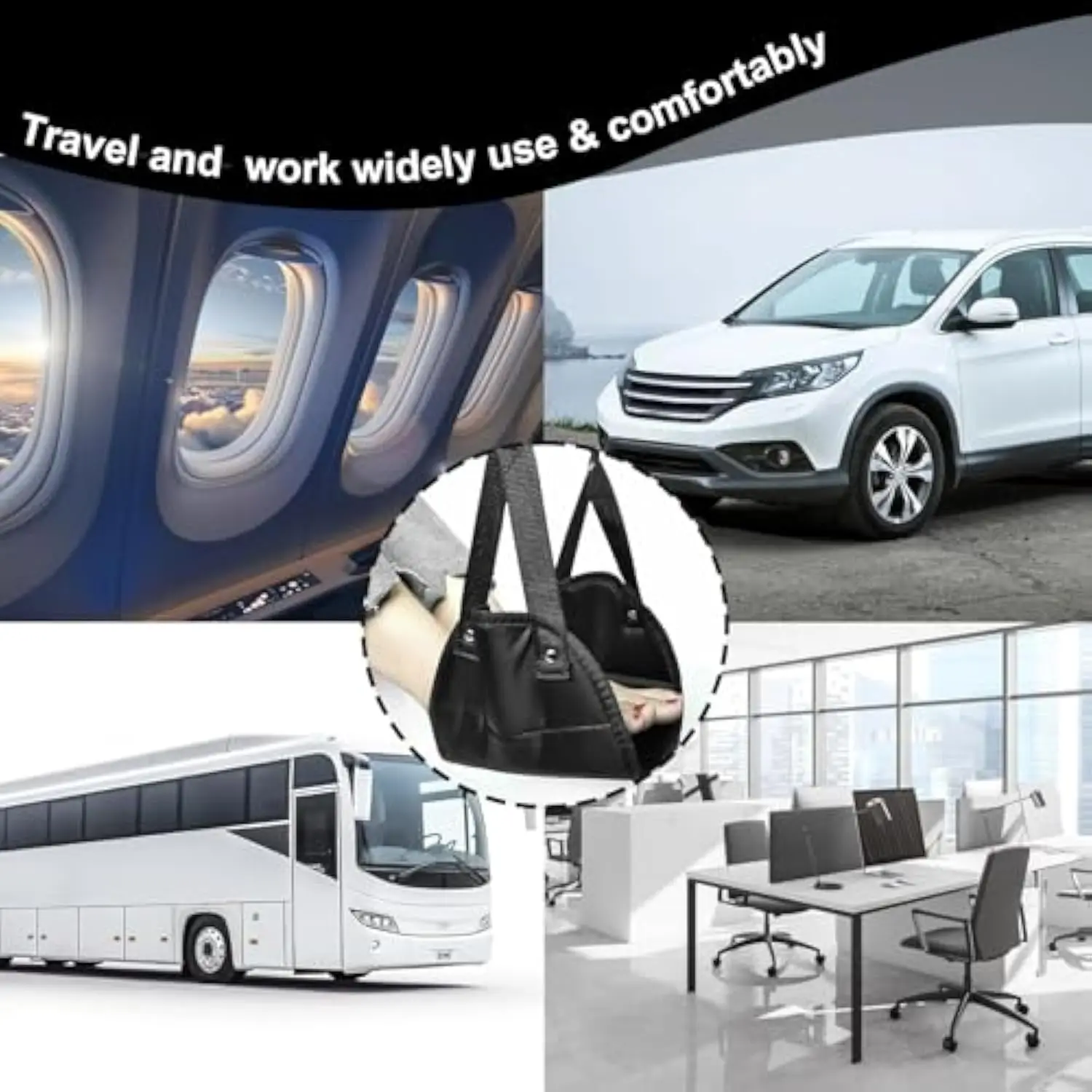 مسند للقدمين على شكل طائرة أرجوحة للسفر أرجوحة مكتب مع طائرة وسكك حديد عالي السرعة مسند للقدمين أرجوحة للقدمين قطعة أثرية للسفر #5